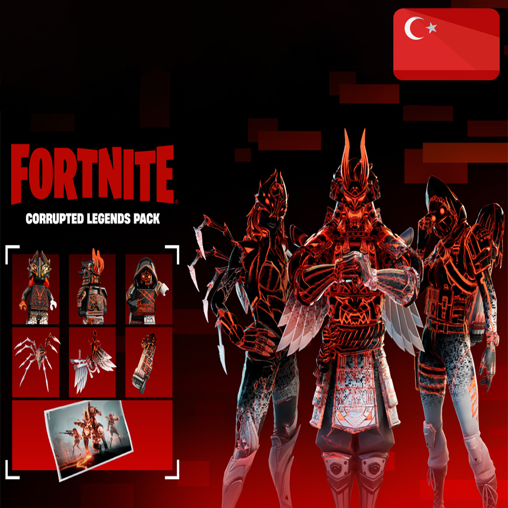 پک Corrupted Legends - ریجن ترکیه
